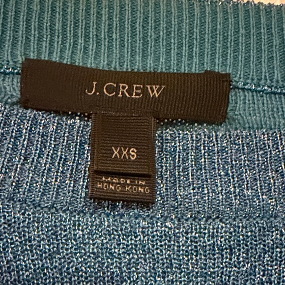 J. Crew Blue Crew Neck Sweater - Picture 2 of 4